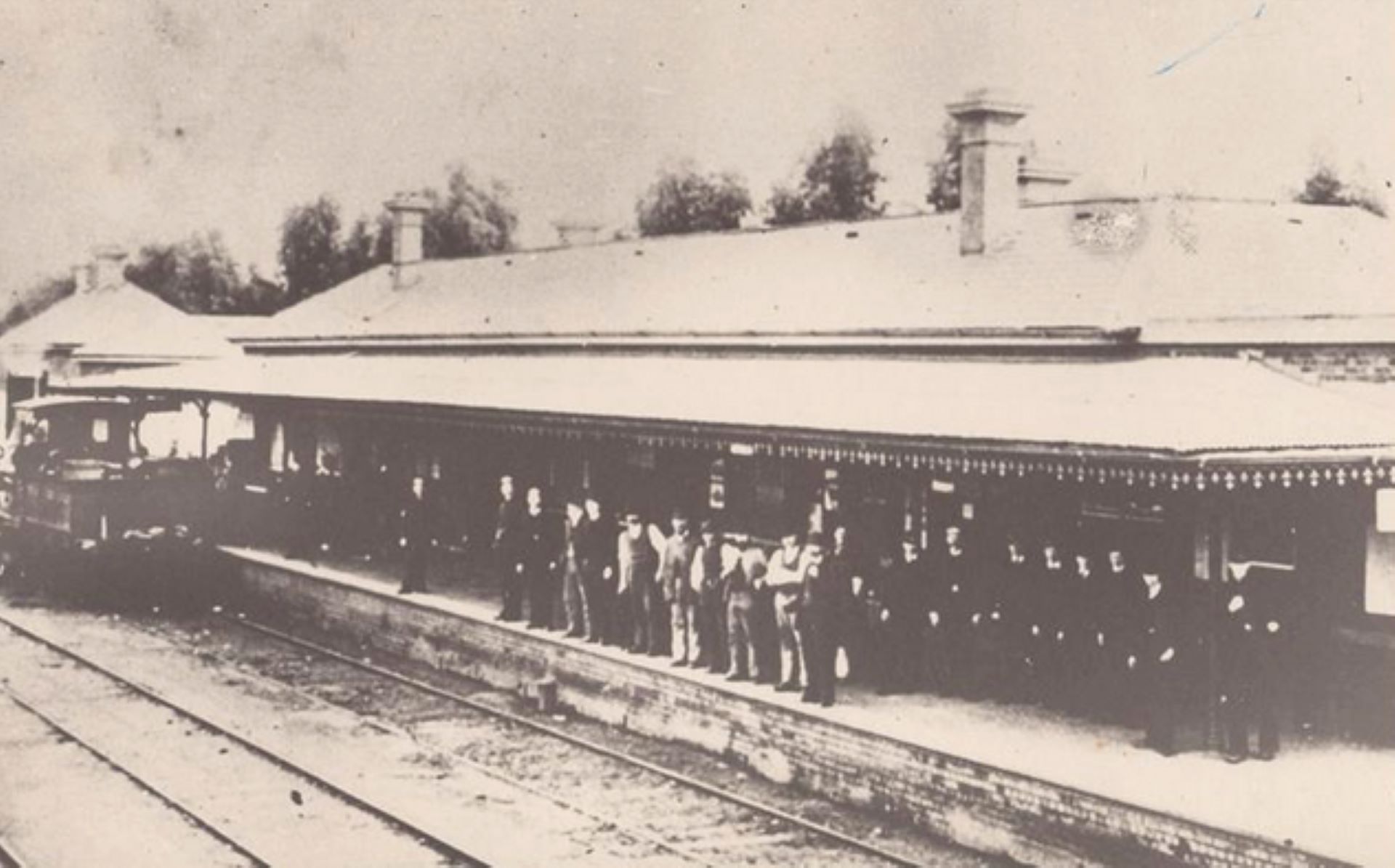 maryborough station in 1874