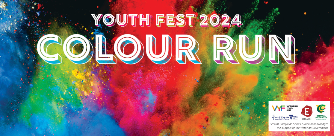 Youth Fest 2024 Colour Run poster